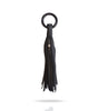 Black Genuine Leather tassel clip from Badami & Co